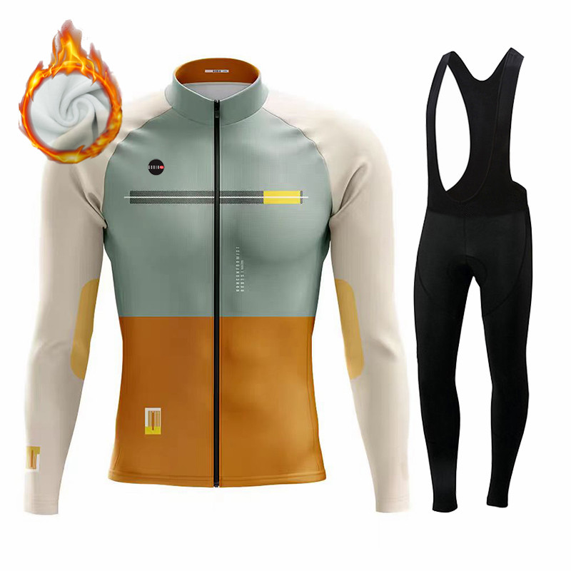 Winter Clothing Men Sale - Gobikful-Conjunto de Jersey de ciclismo de