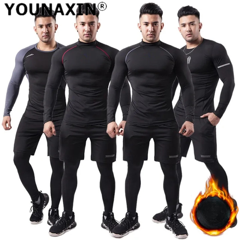 Winter Yoga Clothing - Traje deportivo cálido de felpa de