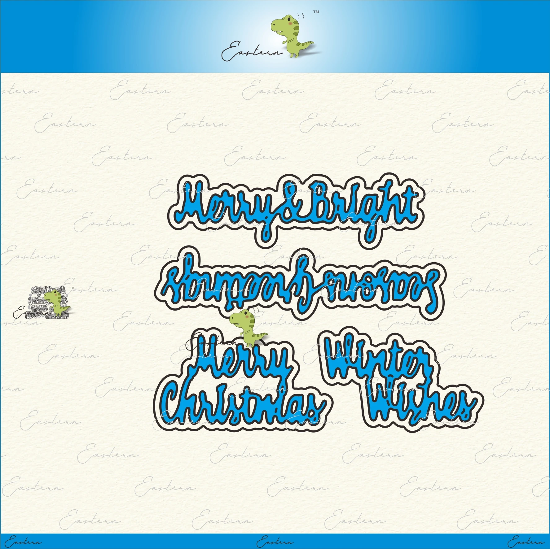 Winter Clothing Words - Juego de troqueles de corte de