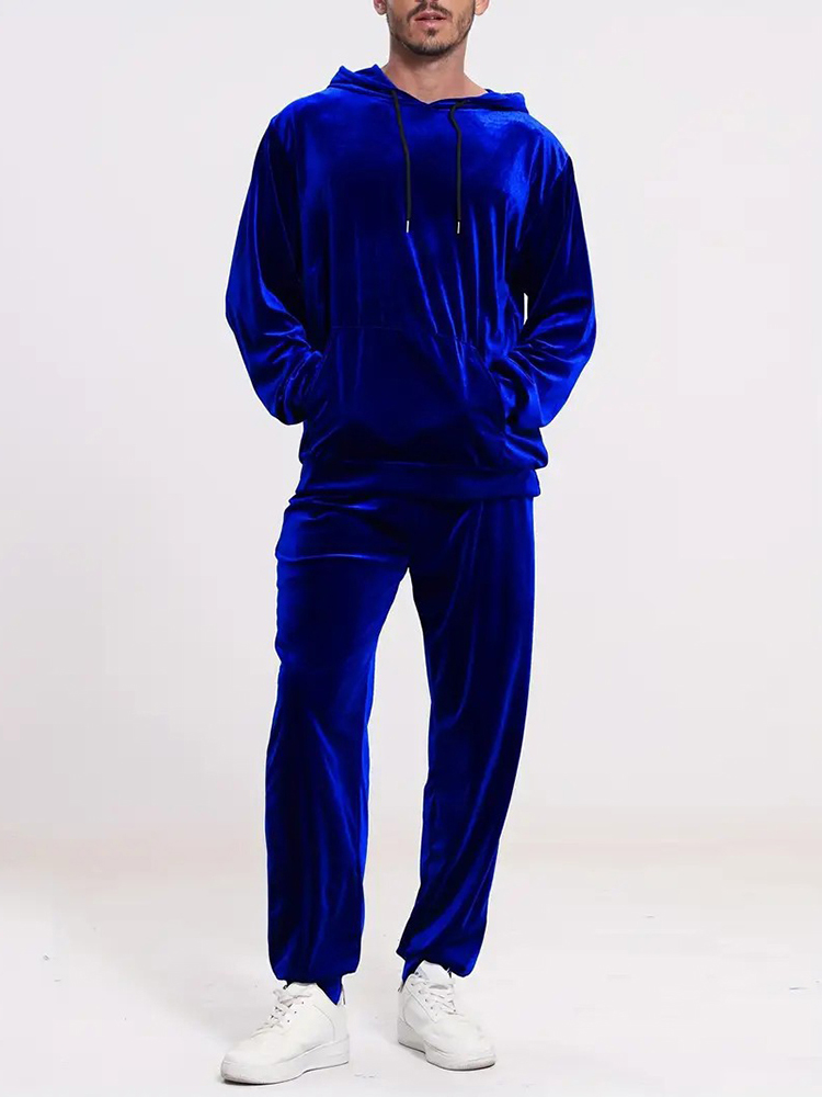 Winter Clothing Fashion - Conjuntos de Dos Piezas de Terciopelo