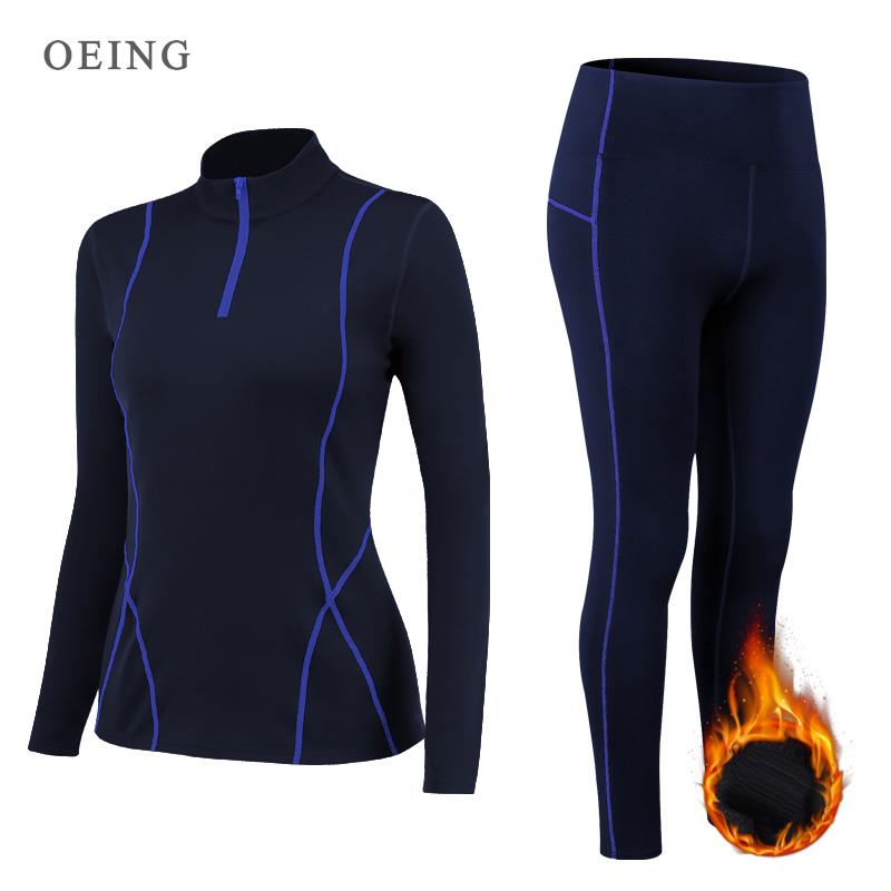 Winter Yoga Clothing - Traje de Yoga de lana térmica