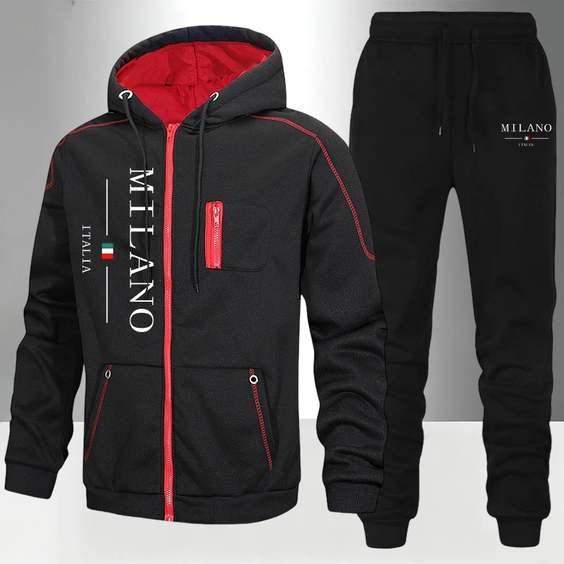 Winter Clothing Fashion - Conjunto de Moda Italiana para Hombre: