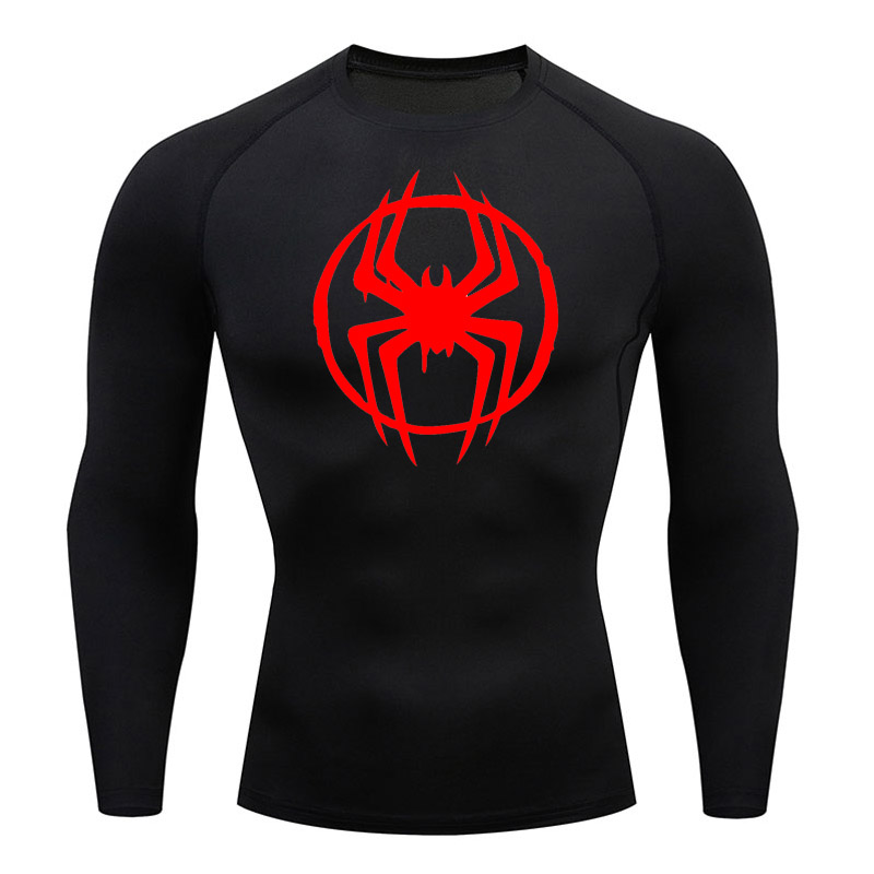 Winter Yoga Clothing - Camiseta de compresión Rashguard para hombre,