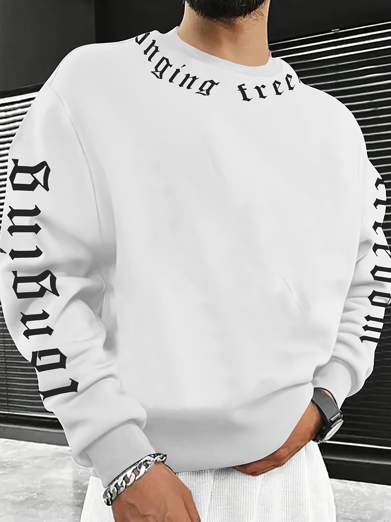 Sudadera de Cuello Redondo par - Winter Clothing Fashion reseña y precio