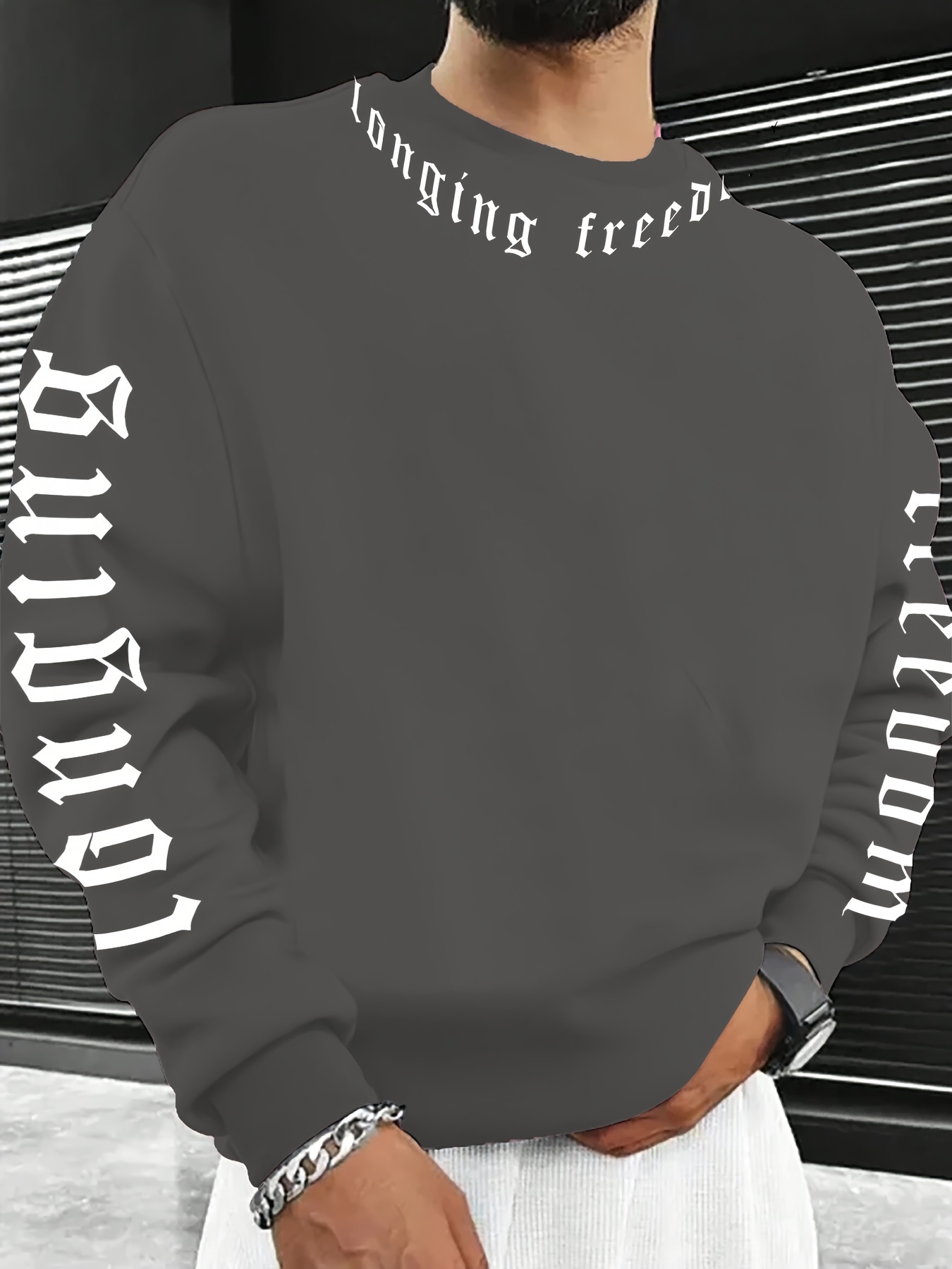 Sudadera de Cuello Redondo par - Winter Clothing Fashion reseña y precio