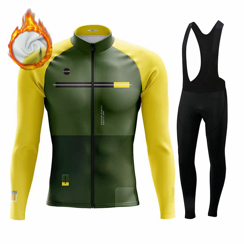 Gobikful-Conjunto de Jersey de - Winter Clothing Men Sale reseña y precio