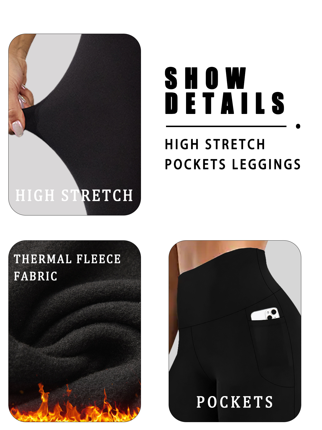 Leggings Térmicos para Mujer,  - Winter Yoga Clothing reseña y precio