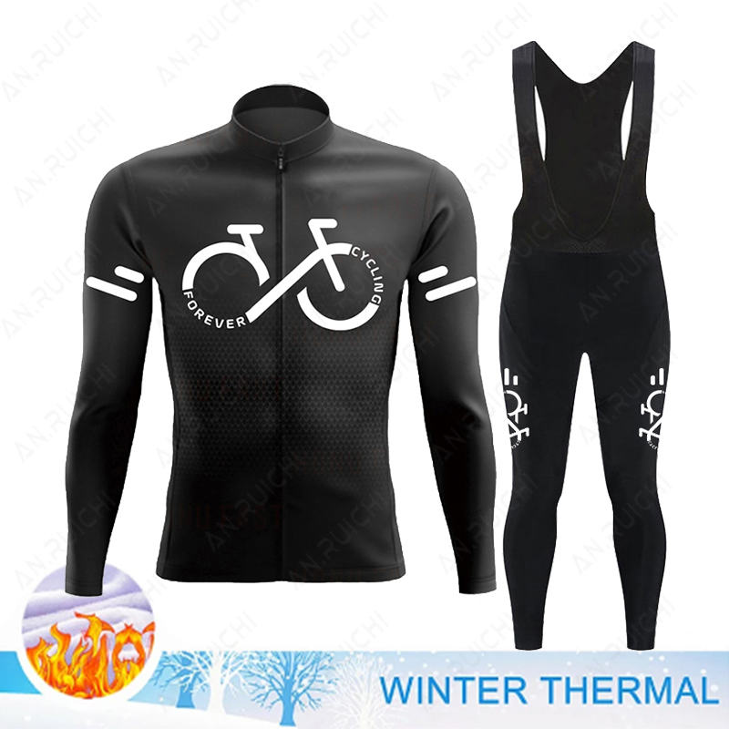 Conjunto de Jersey de Ciclismo - Winter Clothing Men Sale reseña y precio