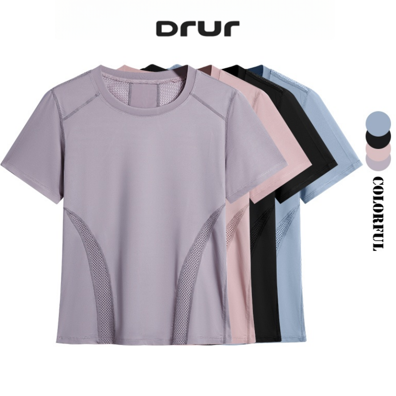 DRUR-Camiseta ligera para corr - Winter Yoga Clothing reseña y precio