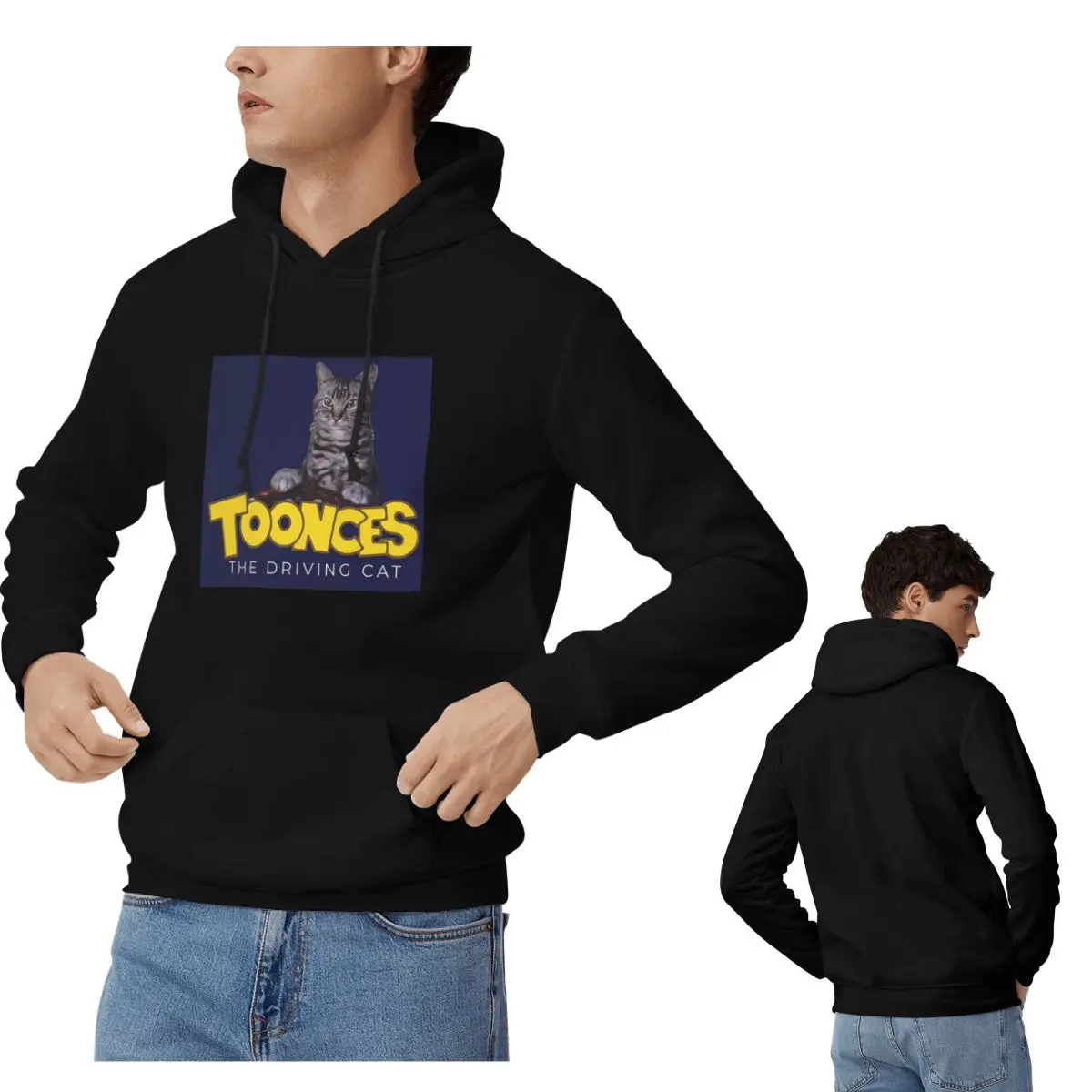 Toonces The Driving Cat sudade - Winter Clothing Drive reseña y precio