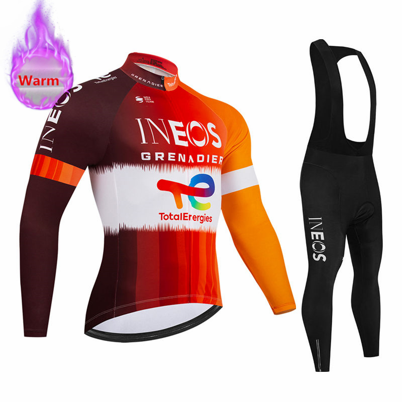 Conjunto de Jersey de Ciclismo - Winter Clothing Men Sale reseña y precio